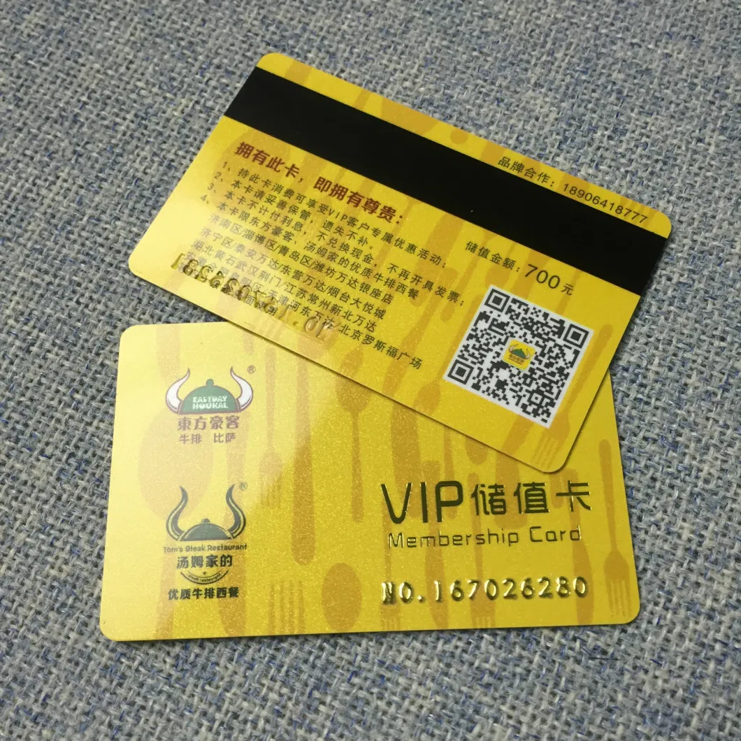 Plastic Membership Card Business Card PVC Card